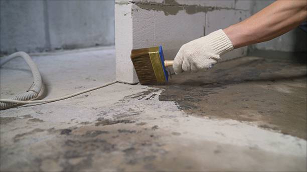SJ Waterproofing Pros Basement Waterproofing coverage map for Centerville, IN and surrounding area